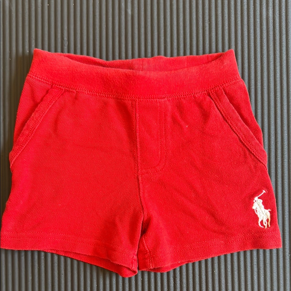 Ralph Lauren Polo red shorts
